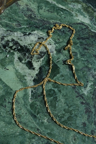 Clock Stops - Vermeil Watch Necklace