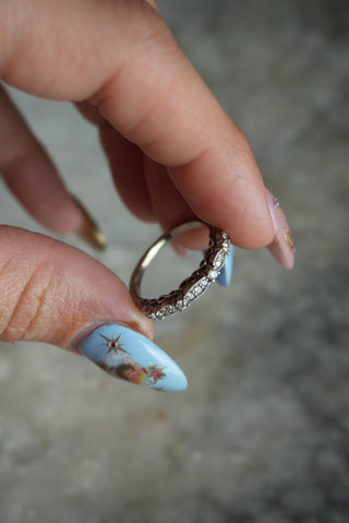 14K DIAMOND BAND