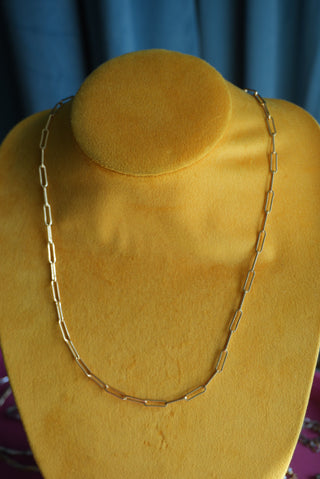 20 INCH PAPERCLIP CHAIN