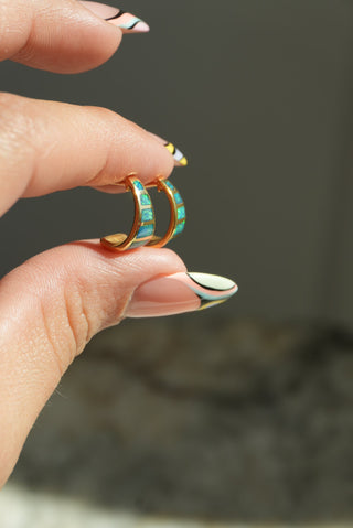 OPAL MOON HOOPS