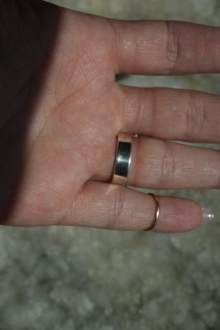 Rare Love - Sterling Opal Cabochon Heart Ring Size 7