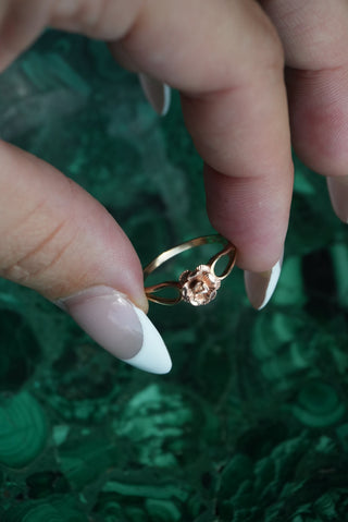 10K ROSE RING