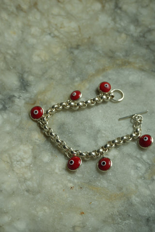 RED EVIL EYE CHARM