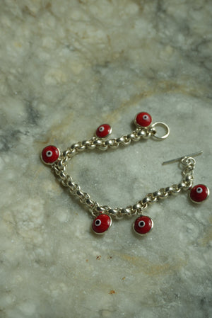 RED EVIL EYE CHARM