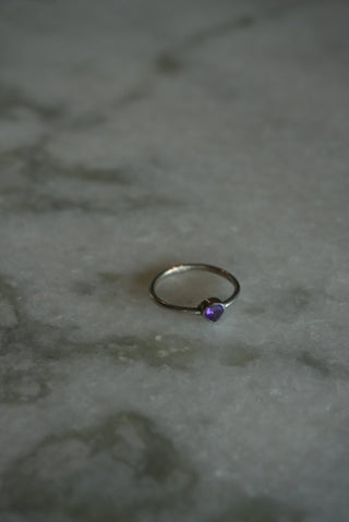 AMETHYST STACKER SZ 5.5