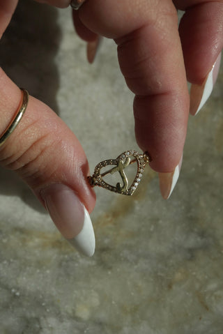 14K J RING