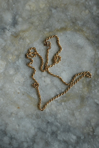 14K ROPE CHAIN