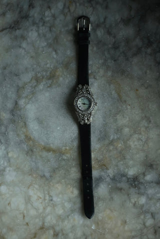 THROWBACK - LEATHER AND STAINLESS WATCH