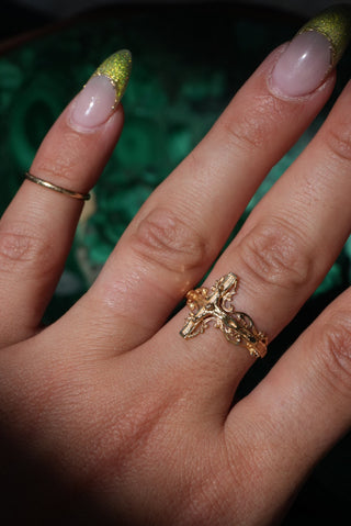 14k Crucifix Ring