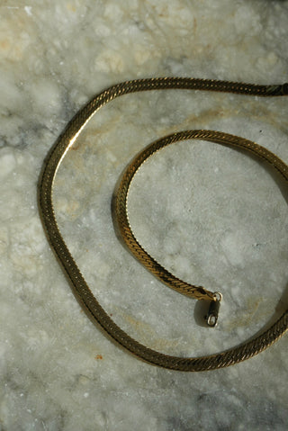 GO7DEN HERRINGBONE CHAIN