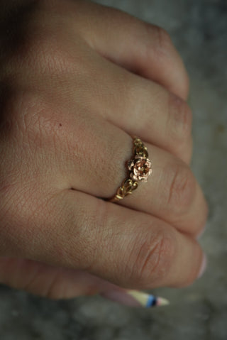 10K ROSE RING
