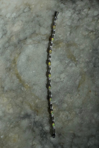 Gummy Opals - Sterling Tennis Bracelet