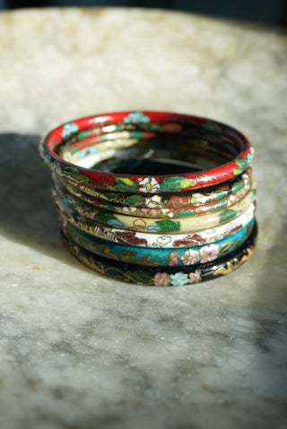CLOISONNÉ BANGLES