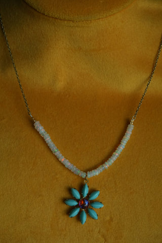FLOWER POWER OPAL STRAND