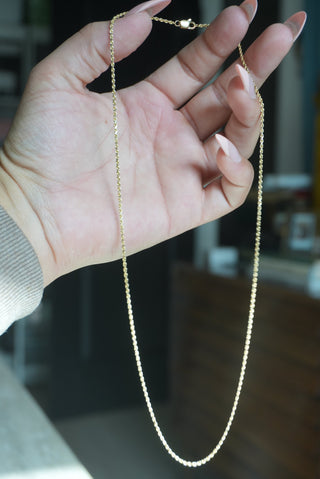 14K 20INCH ROPE CHAIN