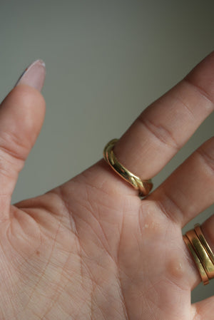 14k GOLD PANTHER RING