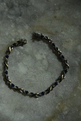 Forever & Ever - Vermeil Sapphire Tennis Bracelet