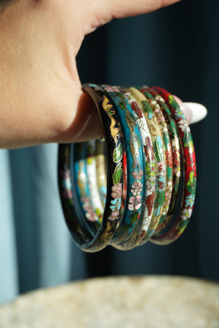 CLOISONNÉ BANGLES