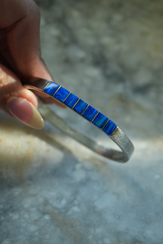BLUEST OPAL BANGLE