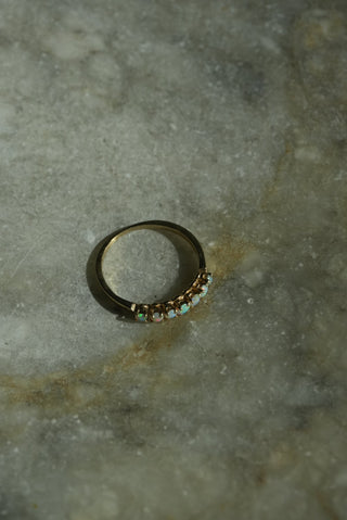 14K OPAL BAND