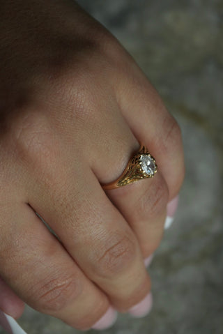 14k Princess Ring