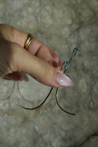 14k Unique Threader Earrings