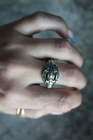 STERLING SPOON RING SZ 8