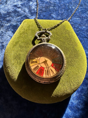 POCKET WATCH NECKLACE