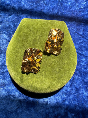 GOLD FOIL EARRINGS