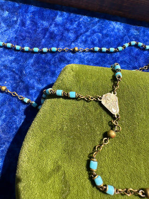 TURQUOISE ROSARY