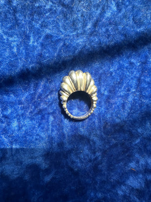 STERLING CROISSANT CLUSTERS SZ 6
