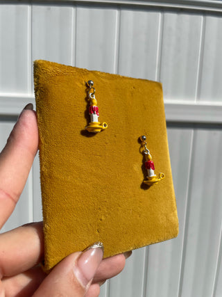 CANDLE STICK EARRINGS