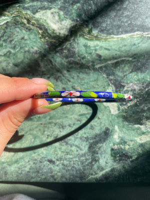 BLUE ENAMEL BANGLE