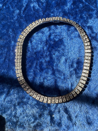 VINTAGE RHINESTONE CHOKER